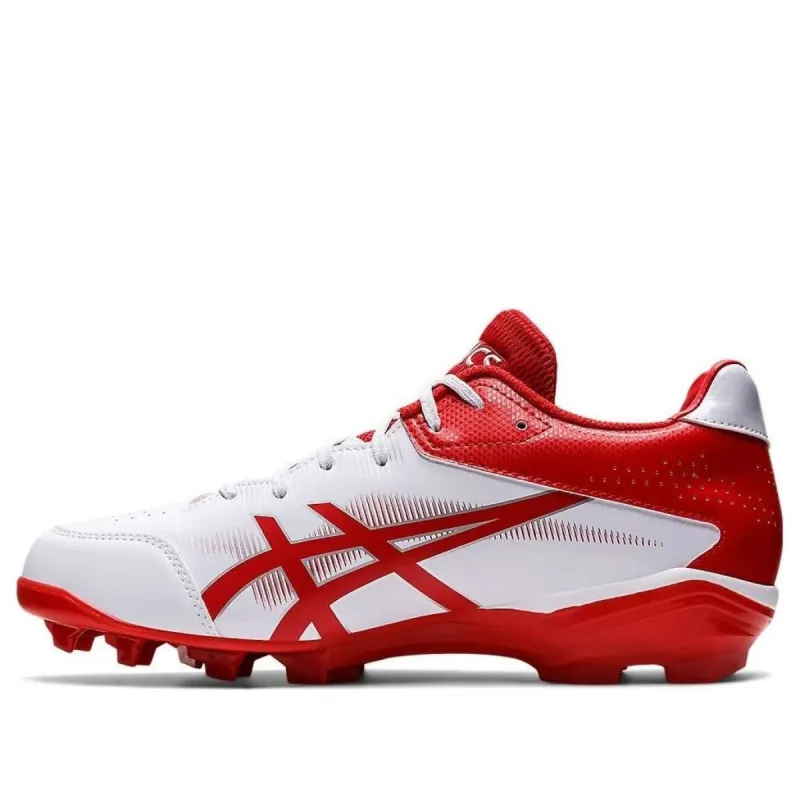 ASICS Star Shine III Baseball Point Spike Shoes 'White Red' 1123A033-101 sold by KicksCrew