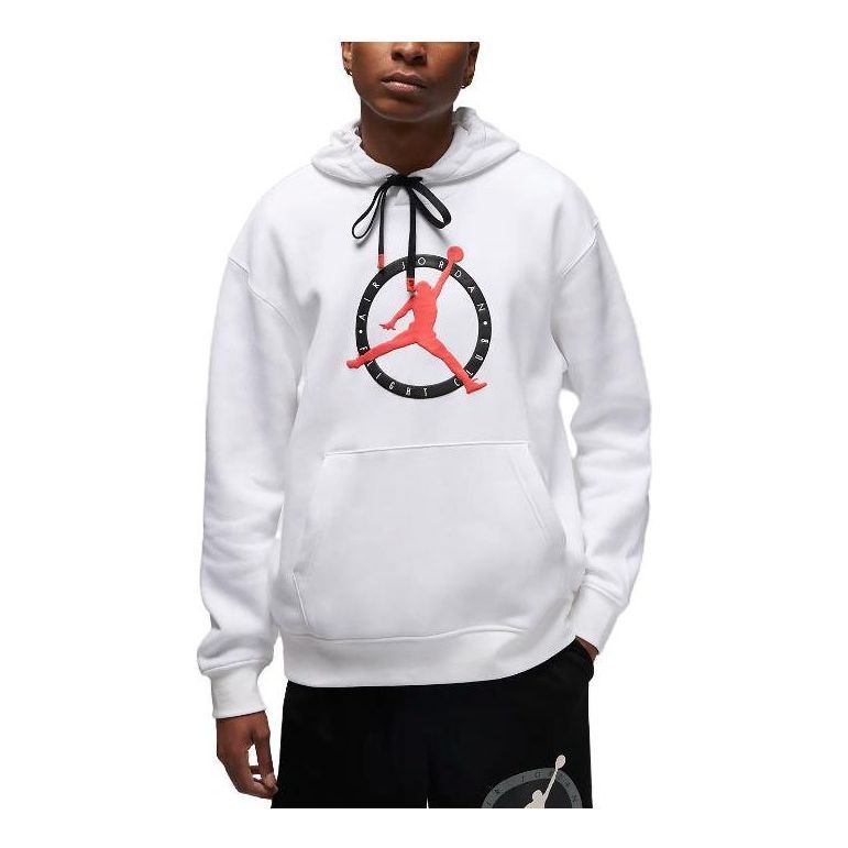 Air Jordan Flight MVP Graphic Fleece Pullover Hoodie 'White' FB7050-100 sold by KicksCrew