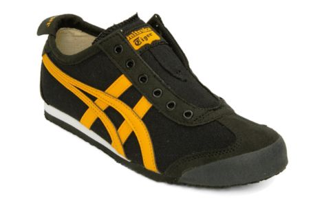 Onitsuka Tiger MEXICO 66 Slip-on Shoes 'Black Tiger Yellow' 1183A360-001 sold by KicksCrew