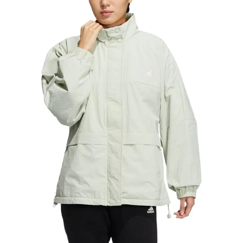 (WMNS) adidas Word Woven Jacket 'Green' HM2807 sold by KicksCrew product image thumbnail 2