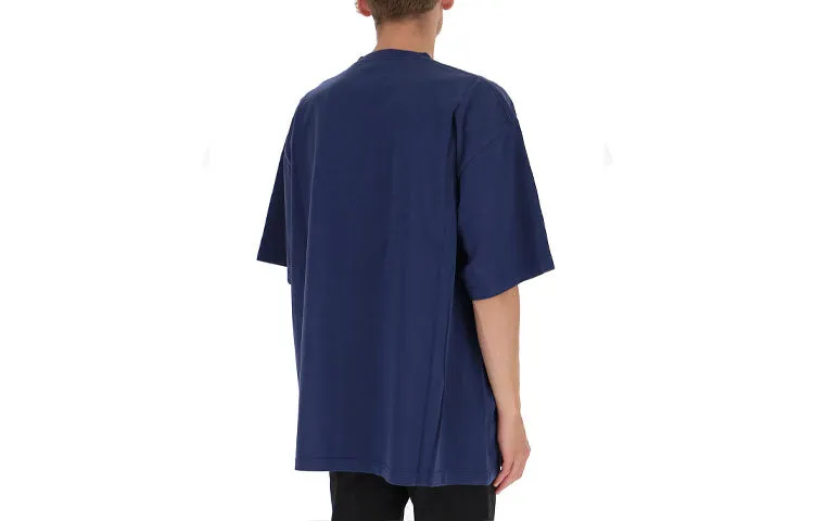Balenciaga Pride T-Shirt Boxy Fit 'Navy' 651795TLV938561 sold by KicksCrew product image thumbnail 2