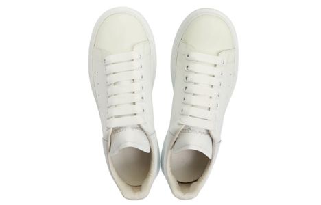 (WMNS) Alexander McQueen Oversized Sneakers 'White' 645867WHZ4N9086 sold by KicksCrew