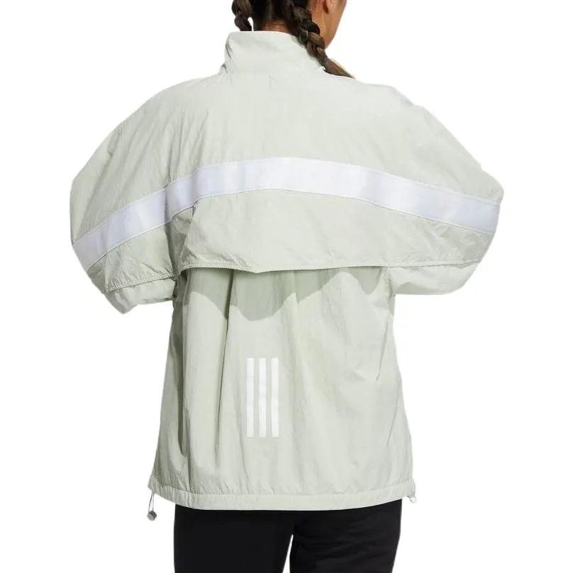 (WMNS) adidas Word Woven Jacket 'Green' HM2807 sold by KicksCrew product image thumbnail 3