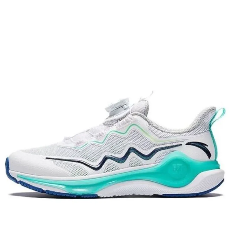 (GS) ANTA Running Series Sneakers 'White Teal' A312425511-3 sold by KicksCrew
