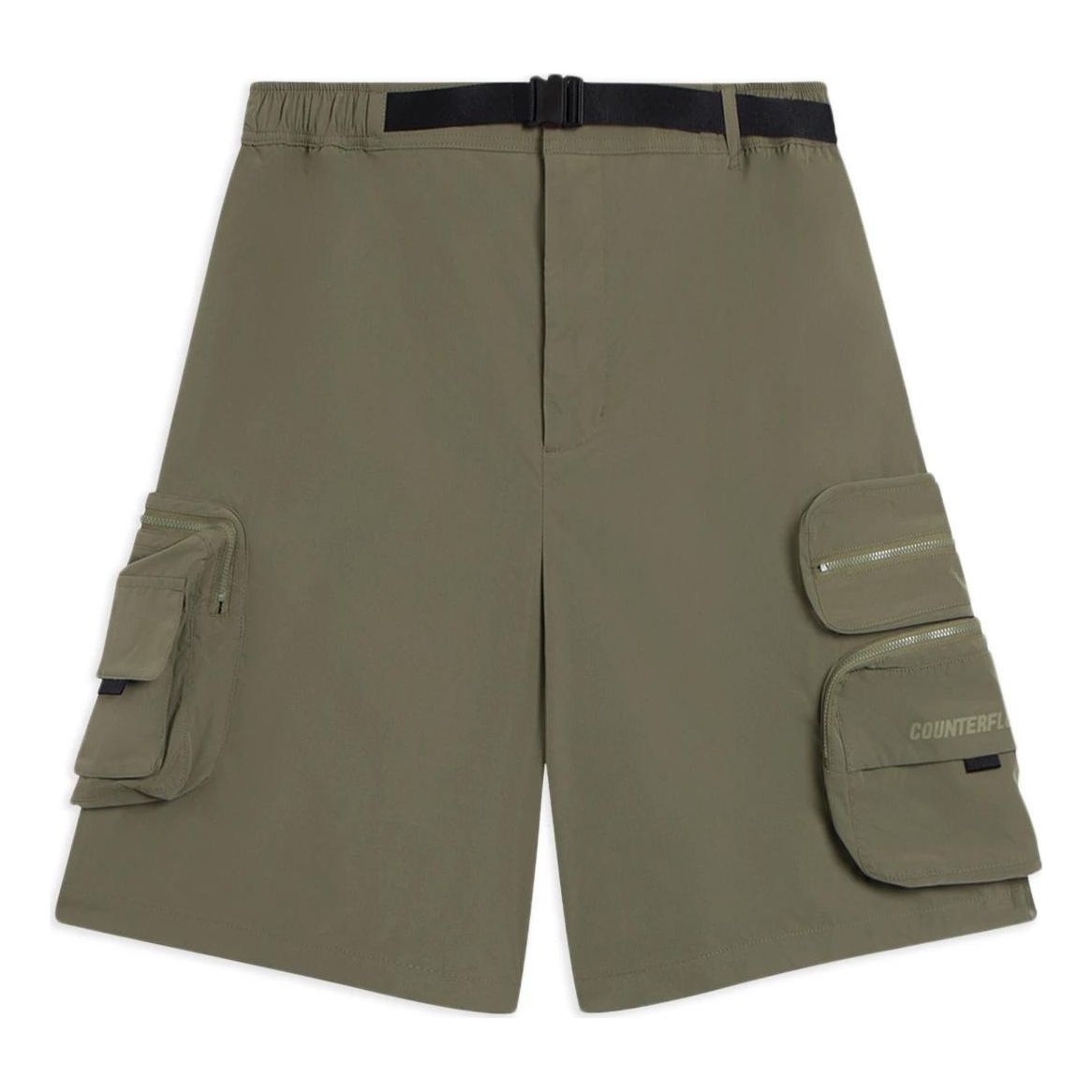 Li-Ning Counterflow Cargo Shorts 'Military Green' AKSSA35-3 sold by KicksCrew