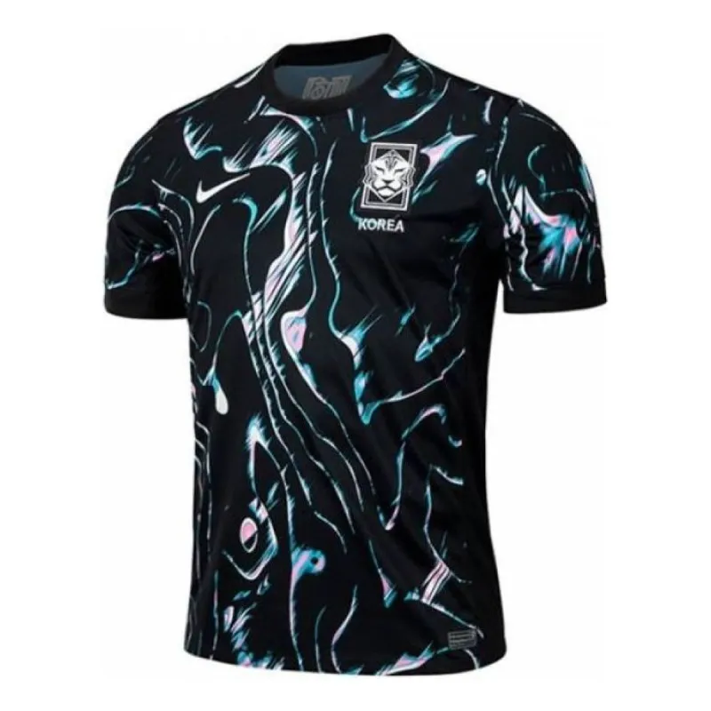 Nike South Korea 2024-25 South Korea Stadium Away Jersey 'Black' FJ4281-010 sold by KicksCrew