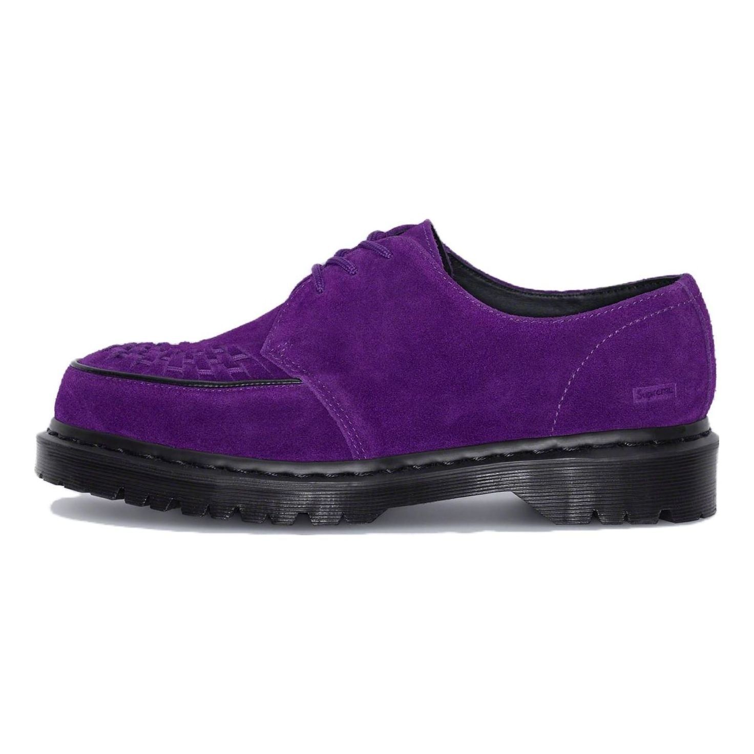 Dr.Martens Ramsey Supreme Suede Creeper Shoes 'Purple' 31772500 sold by KicksCrew