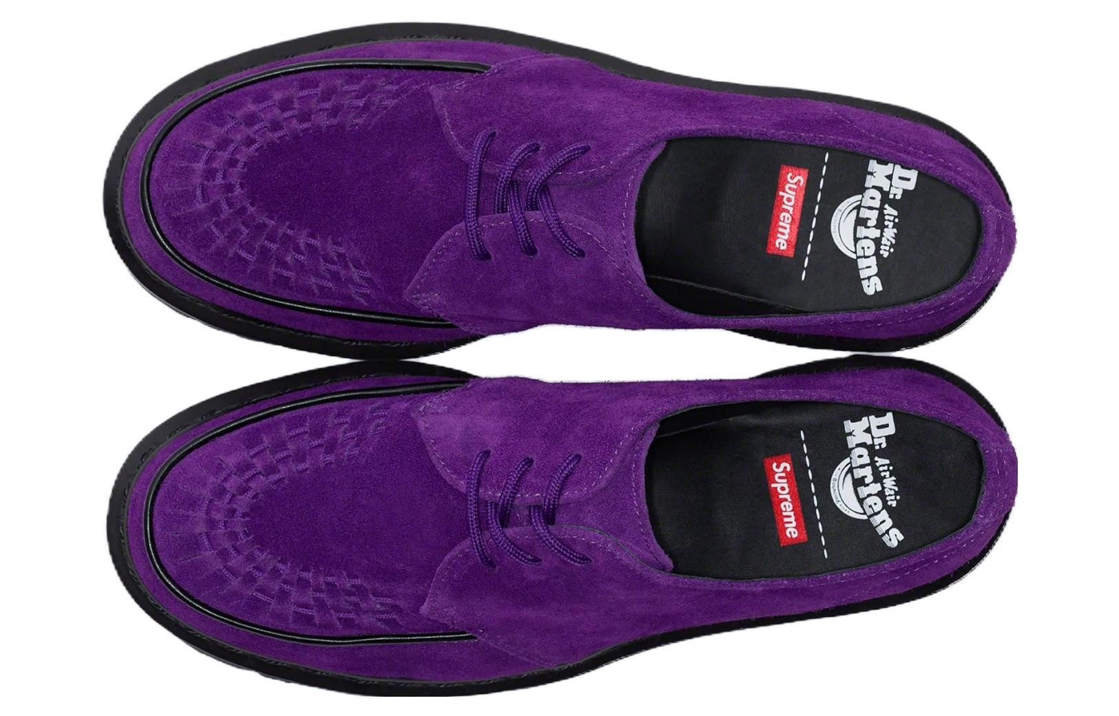 Dr.Martens Ramsey Supreme Suede Creeper Shoes 'Purple' 31772500 sold by KicksCrew product image thumbnail 3