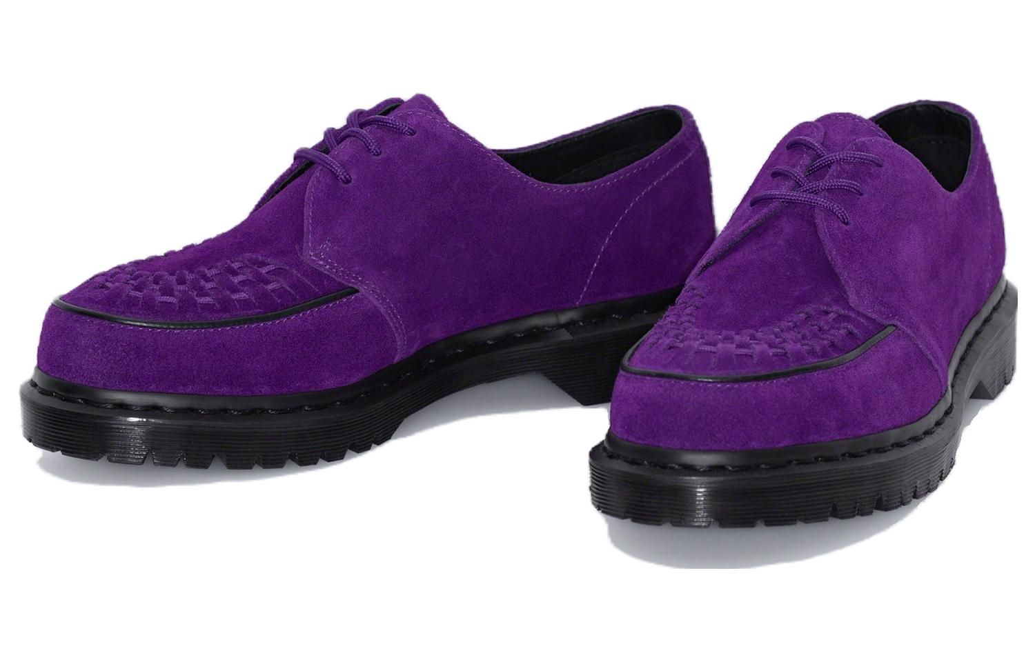 Dr.Martens Ramsey Supreme Suede Creeper Shoes 'Purple' 31772500 sold by KicksCrew product image thumbnail 2