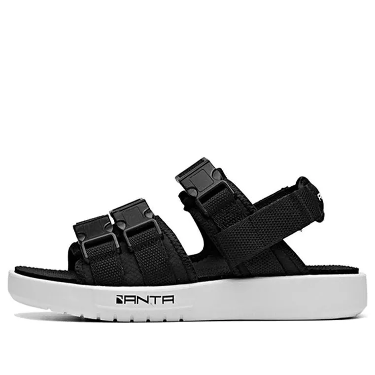 (WMNS) ANTA Life Series Sandals 'Black' 922036901-1 sold by KicksCrew