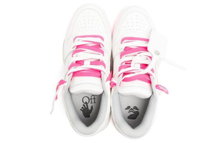 (WMNS) Off-White Out Of Office Low-Top Sneaker 'Pink White' OWIA259S23LEA0040132 sold by KicksCrew product image thumbnail 3