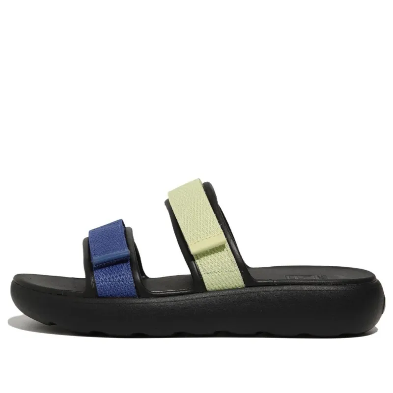 FILA Drifter Tube Slide 'Black Blue Green' 1SM01980F_001 sold by KicksCrew