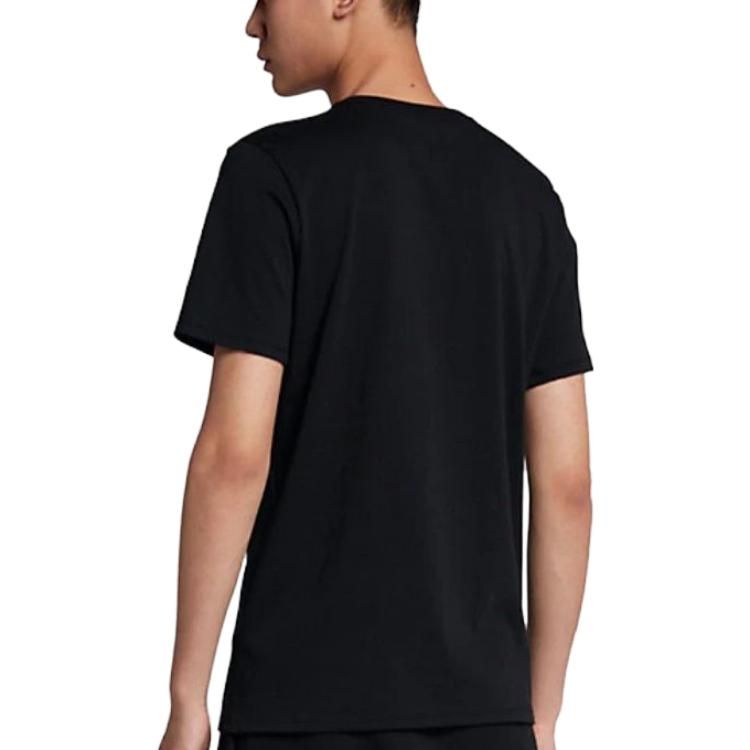 Air Jordan Sportswear Wings Brand 3 T-Shirt 'Black' AA1904-010 sold by KicksCrew product image thumbnail 2