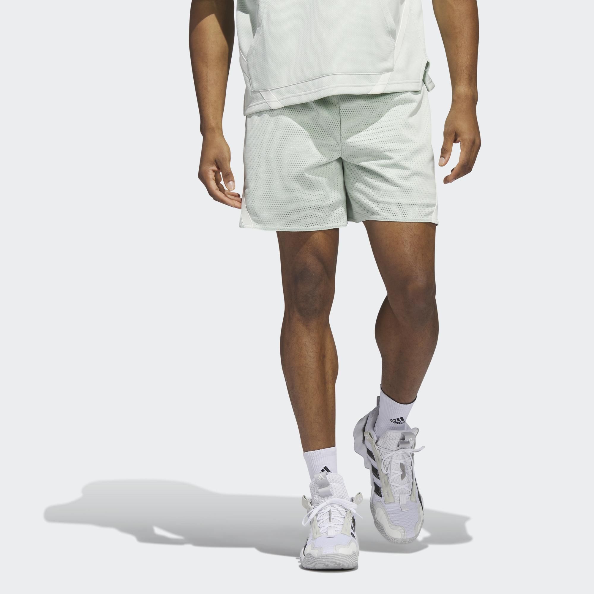 adidas Select Summer Shorts 'Linen Green' HY2757 sold by KicksCrew product image thumbnail 3