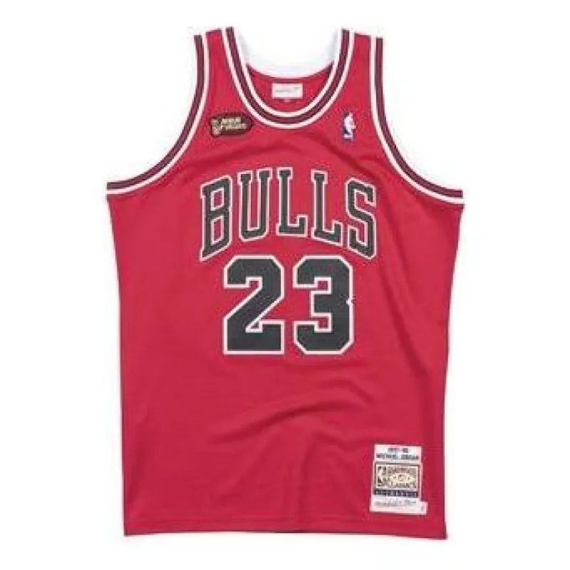 Mitchell & Ness x NBA Chicago Bulls 97-98 Road Finals Jersey 'Michael Jordan 23' BA688C-CBU-R-MBX sold by KicksCrew