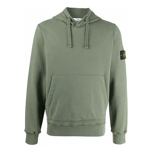 STONE ISLAND Hoodie 'Green' 731564120-V0059 sold by KicksCrew