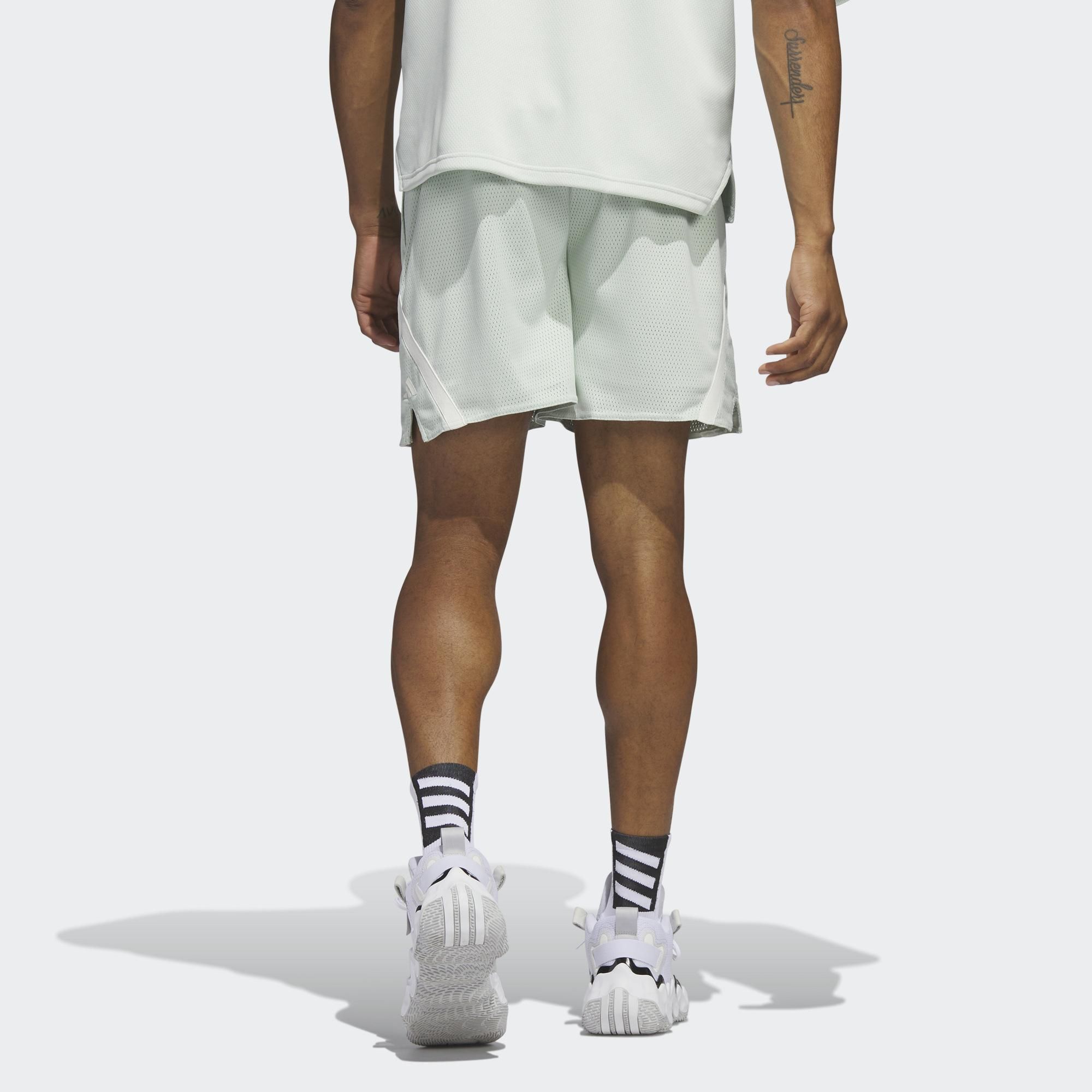 adidas Select Summer Shorts 'Linen Green' HY2757 sold by KicksCrew product image thumbnail 4