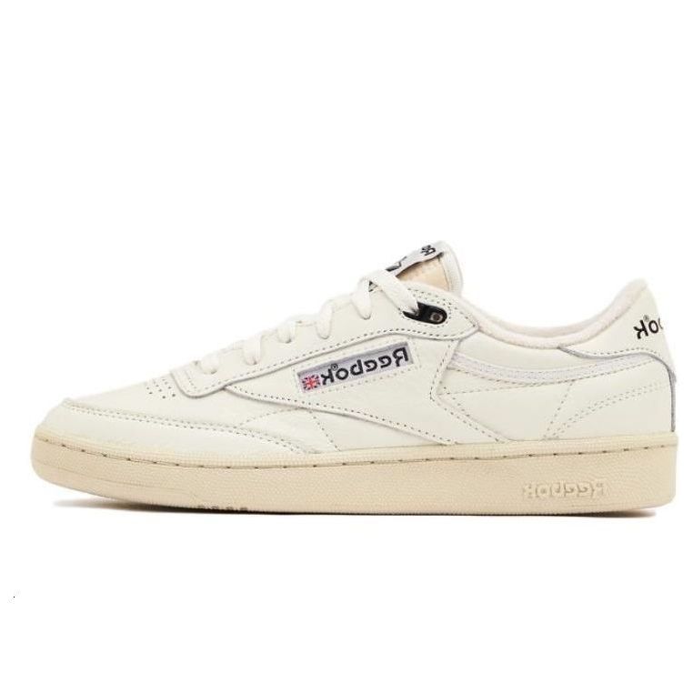 Reebok Club C 85 'Vintage Chalk White Core Black' 100033000 sold by KicksCrew