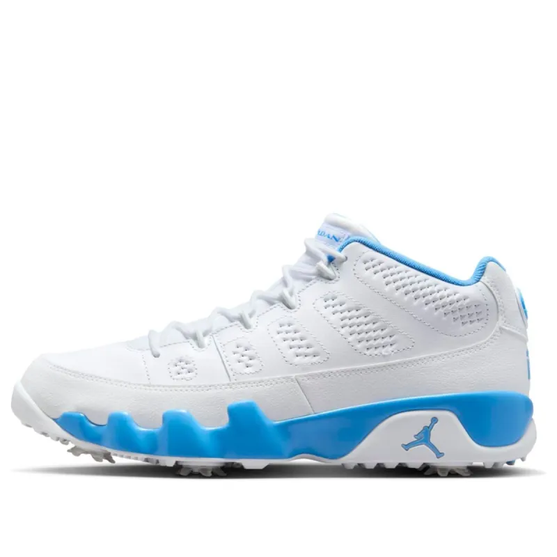 Air Jordan 9 Retro Low Golf 'White University Blue' FJ5934-101 sold by KicksCrew