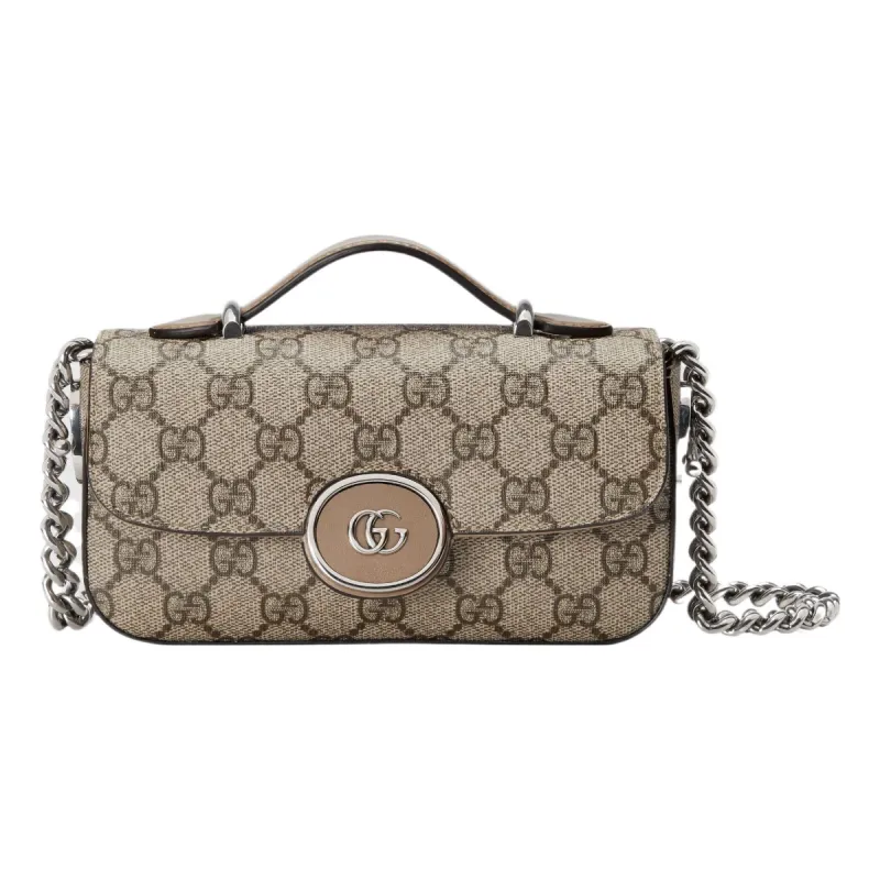 (WMNS) Gucci Petite GG Mini Bag 'Beige Ebony' 760194-92TIG-9770 sold by KicksCrew