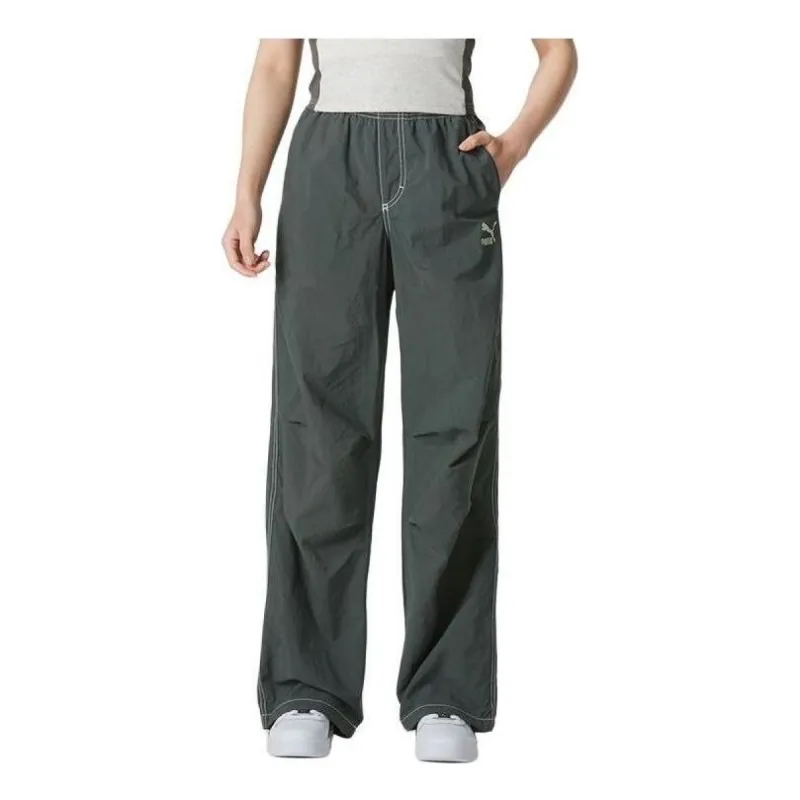 (WMNS) PUMA CA PRO Pants 'Grey' 626866-80 sold by KicksCrew