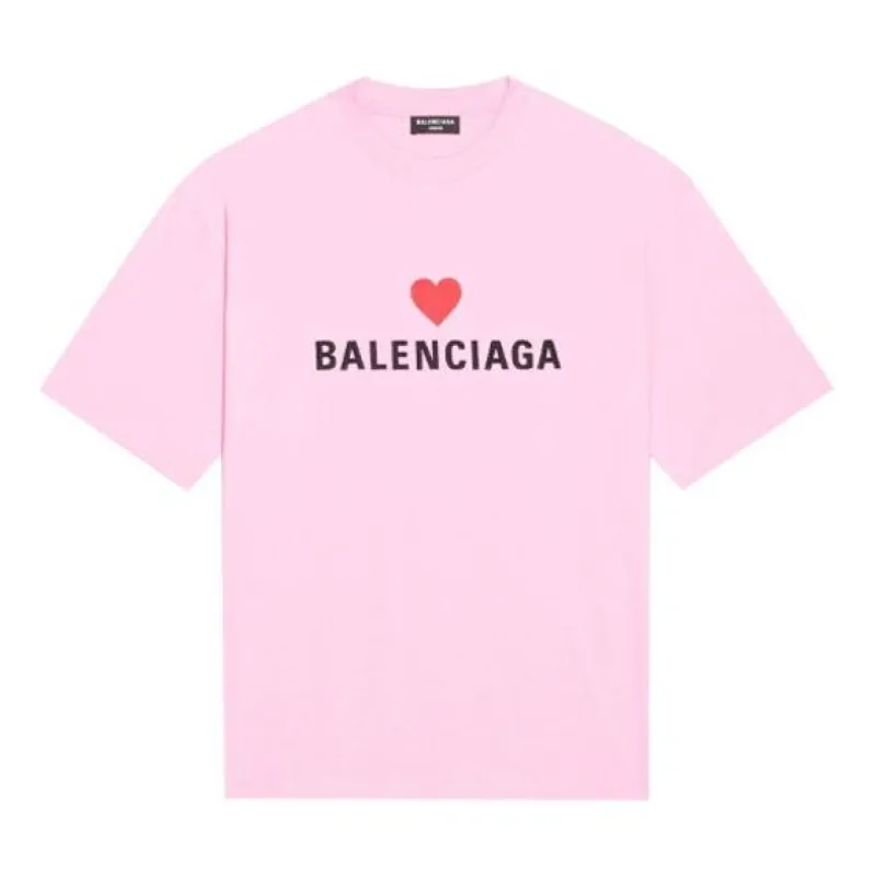 Balenciaga Qixi T-Shirt 'Pink' 612966TLVC31401 sold by KicksCrew