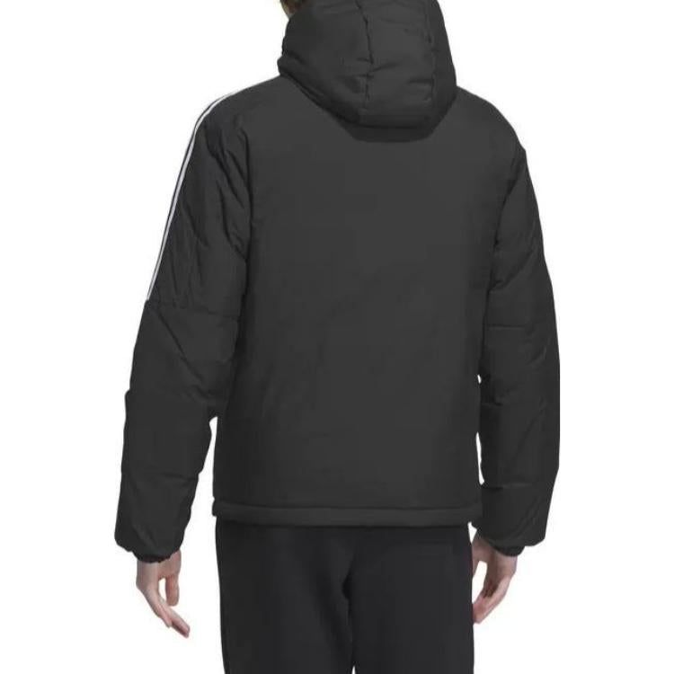 Adidas 3-Stripes Down Jackets 'Black' IT8730 sold by KicksCrew product image thumbnail 3