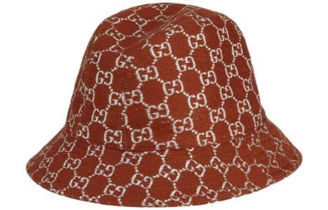 Gucci GG Lamé Bucket Hat 'Brown Silver' 631951-3HK74-2500 sold by KicksCrew