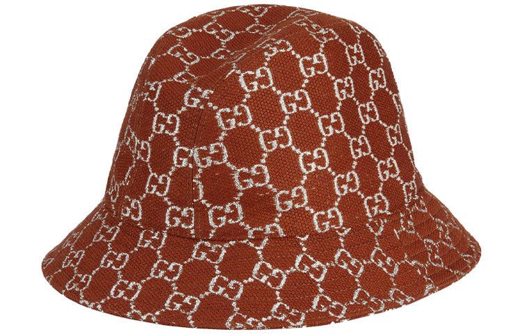 Gucci GG Lamé Bucket Hat 'Brown Silver' 631951-3HK74-2500 sold by KicksCrew product image thumbnail 3