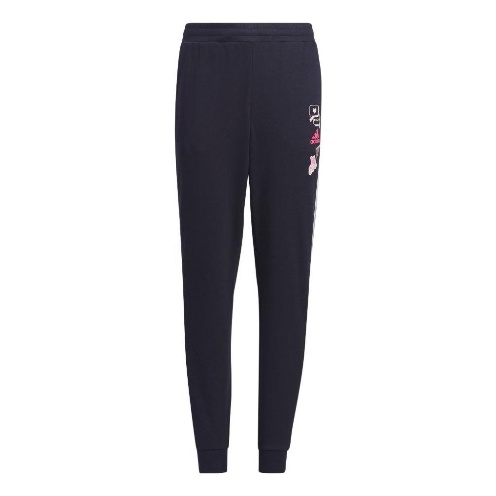 (GS) adidas Jogger Knitted Pants 'Blue' IQ1286 sold by KicksCrew