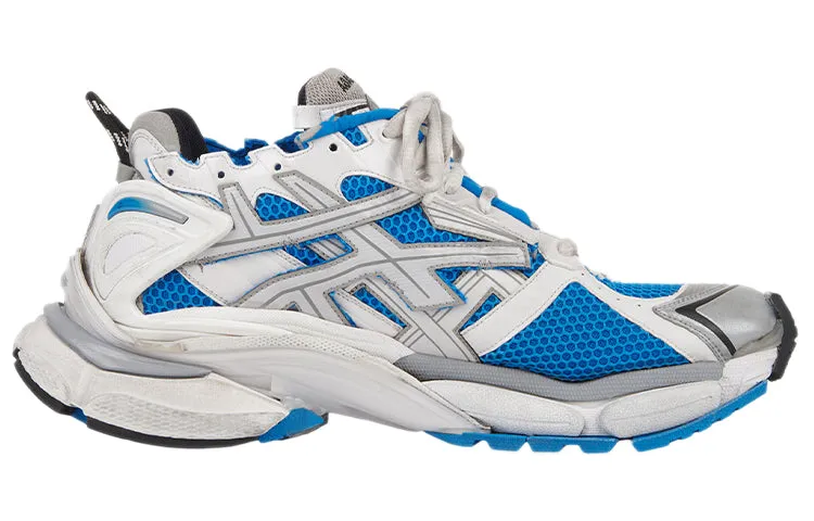 Balenciaga Runner Sneakers 'White Blue Mesh and Nylon' 677402W3RB34912 sold by KicksCrew product image thumbnail 2