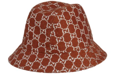 Gucci GG Lamé Bucket Hat 'Brown Silver' 631951-3HK74-2500 sold by KicksCrew