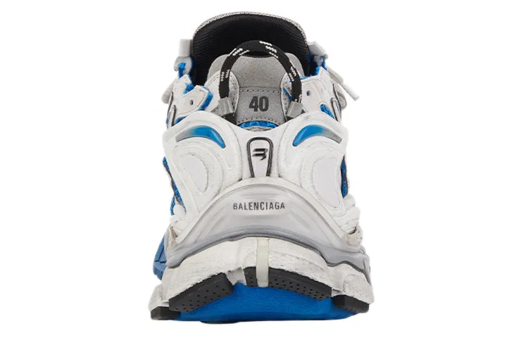 Balenciaga Runner Sneakers 'White Blue Mesh and Nylon' 677402W3RB34912 sold by KicksCrew product image thumbnail 5