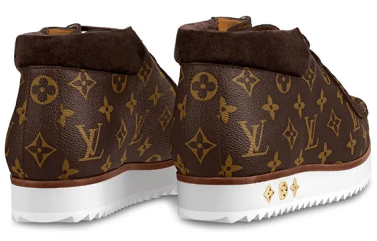LOUIS VUITTON Mods Ankle Boots 'Brown Monogram' 1A81E6 sold by KicksCrew product image thumbnail 4