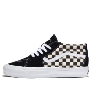 Vans Sk8-Mid Reissue 83 LX 'Checkerboard - Black' VN000CQQ2BO sold by KicksCrew