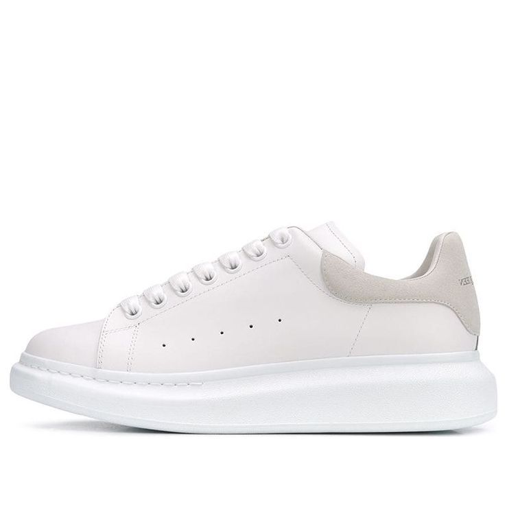 Alexander McQueen Oversized Sneaker 'White Grey Suede' 553680WHGP79000 sold by KicksCrew