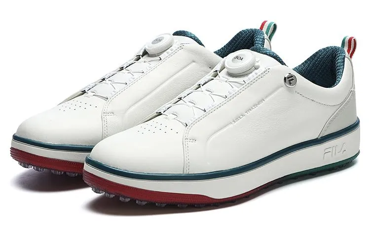 FILA Golf 1911 Shoes 'White Green' A12M311707FVS sold by KicksCrew product image thumbnail 2