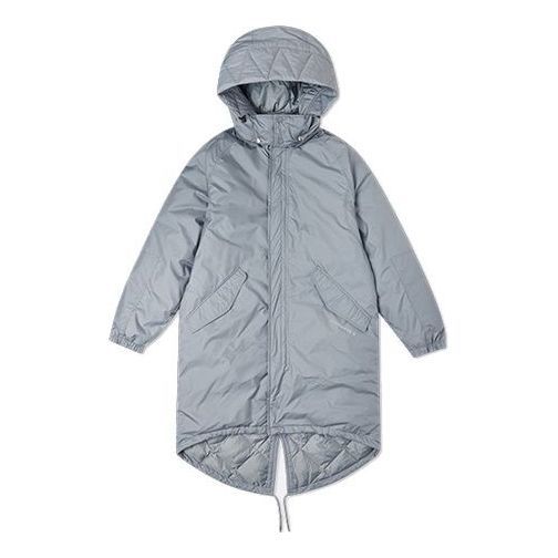 Converse Down Long Trench Coat 'Grey' 10019985A02 sold by KicksCrew