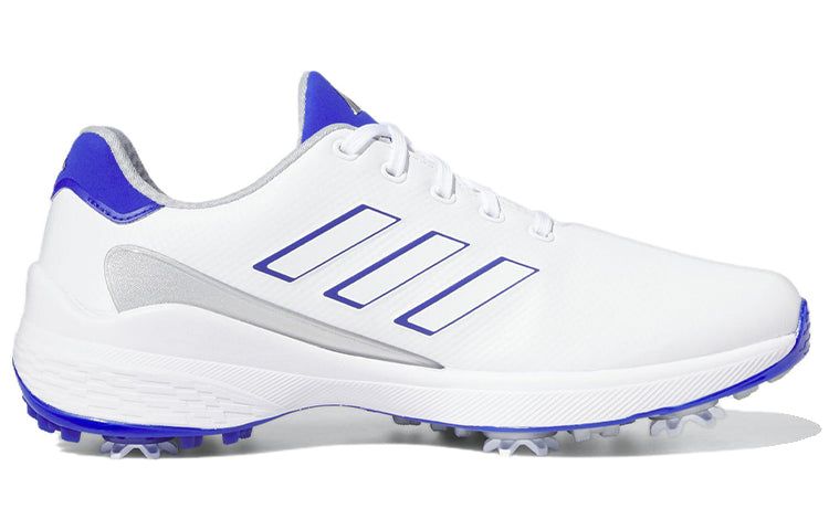Adidas ZG23 Wide Golf Shoes 'Cloud White Lucid Blue' H03673 sold by KicksCrew product image thumbnail 2