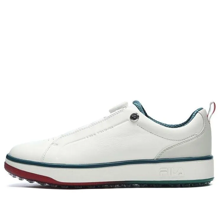 FILA Golf 1911 Shoes 'White Green' A12M311707FVS sold by KicksCrew