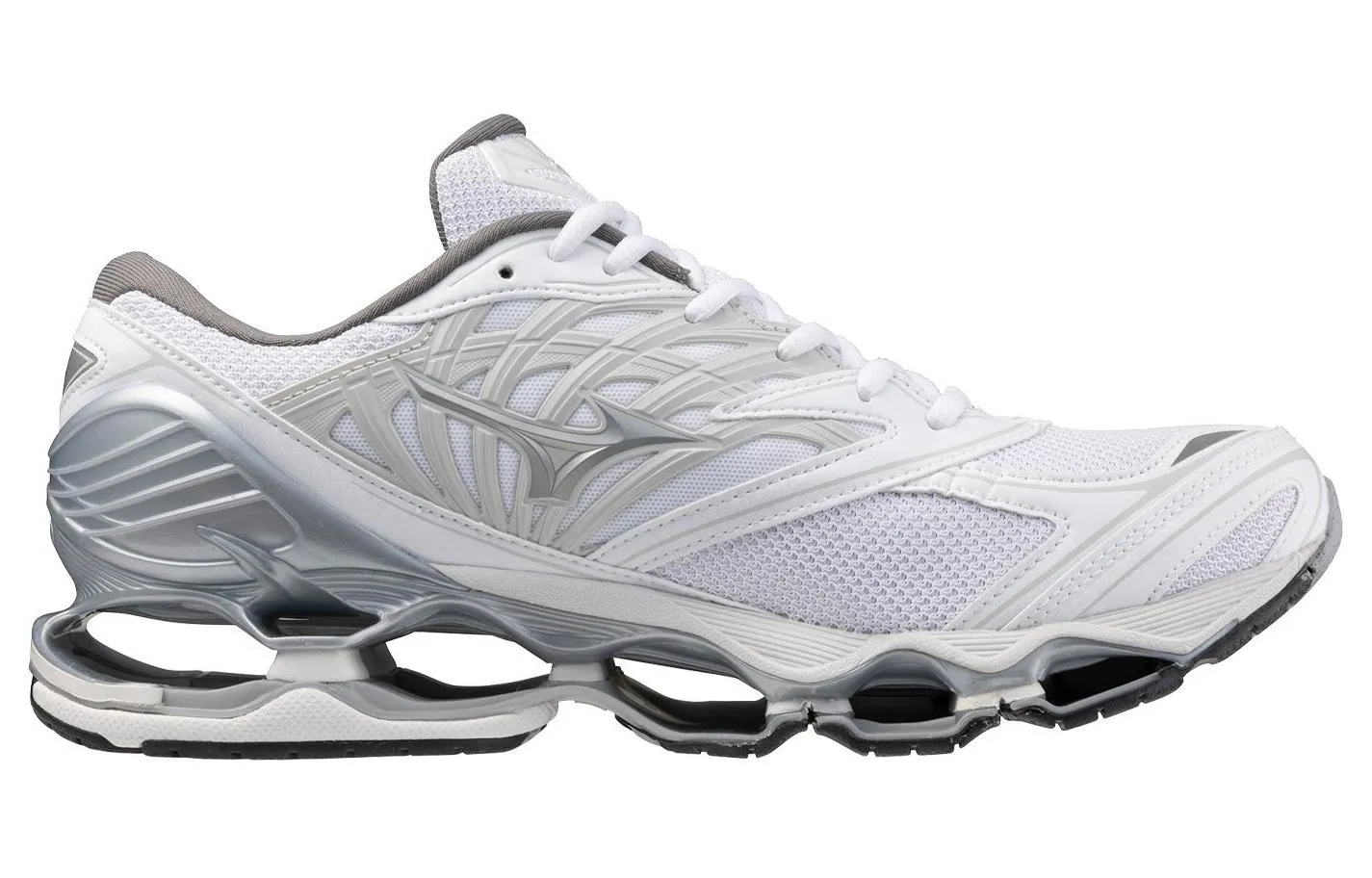 Mizuno Wave Prophecy LS 'White Silver' D1GA333702 sold by KicksCrew product image thumbnail 2