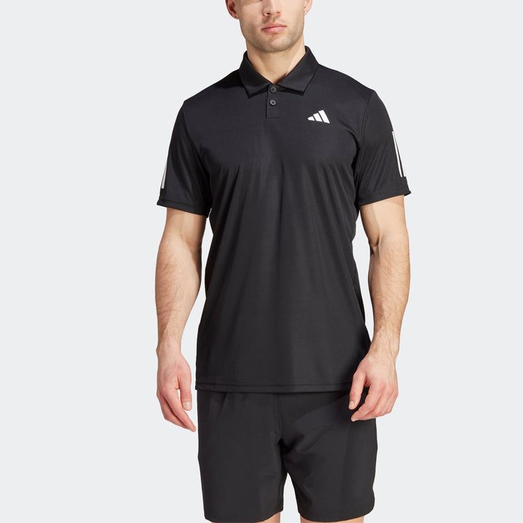 adidas Club 3-Stripes Polo Shirt 'Black' IS2294 sold by KicksCrew product image thumbnail 2