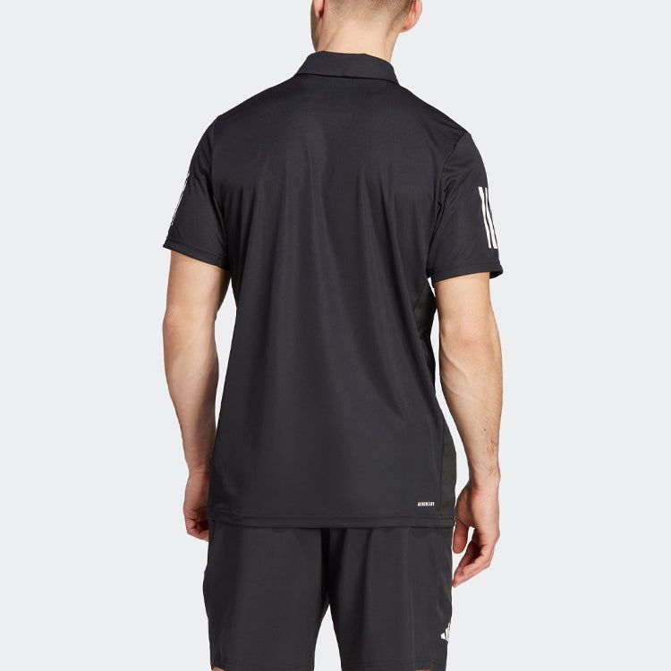 adidas Club 3-Stripes Polo Shirt 'Black' IS2294 sold by KicksCrew product image thumbnail 3