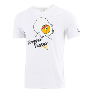 Puma Club Graphic T-Shirt 'White' 533197-02 sold by KicksCrew