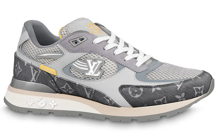 LOUIS VUITTON Run Away Sneakers 'Grey Yellow' 1ABFBR sold by KicksCrew product image thumbnail 2