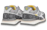 LOUIS VUITTON Run Away Sneakers 'Grey Yellow' 1ABFBR sold by KicksCrew