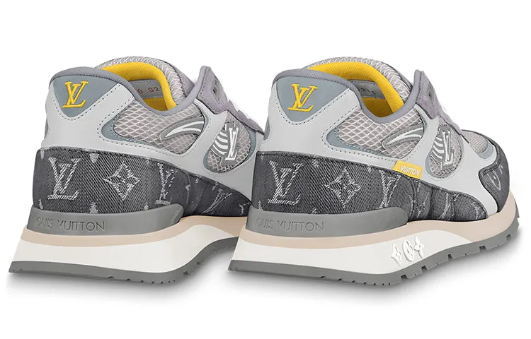 LOUIS VUITTON Run Away Sneakers 'Grey Yellow' 1ABFBR sold by KicksCrew product image thumbnail 4