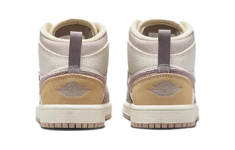 (PS) Air Jordan 1 Mid SE Craft 'Inside Out - Taupe Haze' DZ4468-102 sold by KicksCrew product image thumbnail 5