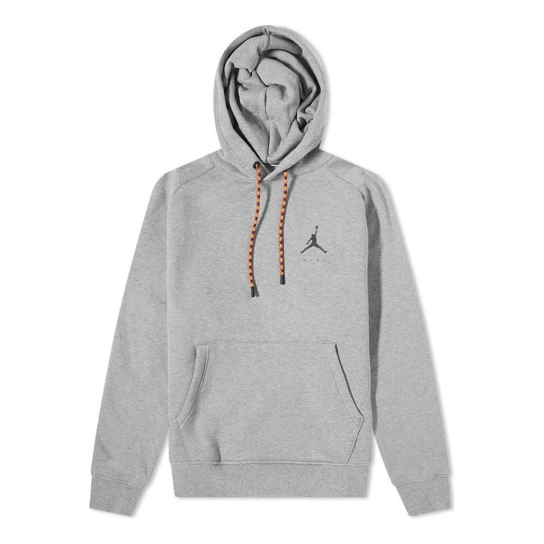 Air Jordan Jumpman Fleece Pullover Hoodie 'Carbon Heather' DJ0210-091 sold by KicksCrew