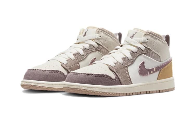 (PS) Air Jordan 1 Mid SE Craft 'Inside Out - Taupe Haze' DZ4468-102 sold by KicksCrew product image thumbnail 3